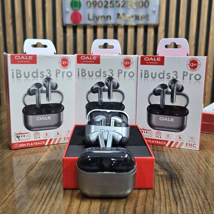 ایرپاد بلوتوثی OALE مدل IBuds 3 PRO