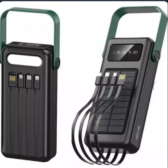 پاوربانک گرین لاین مدل Solar Max ظرفیت 30000 میلیآمپر ساعت