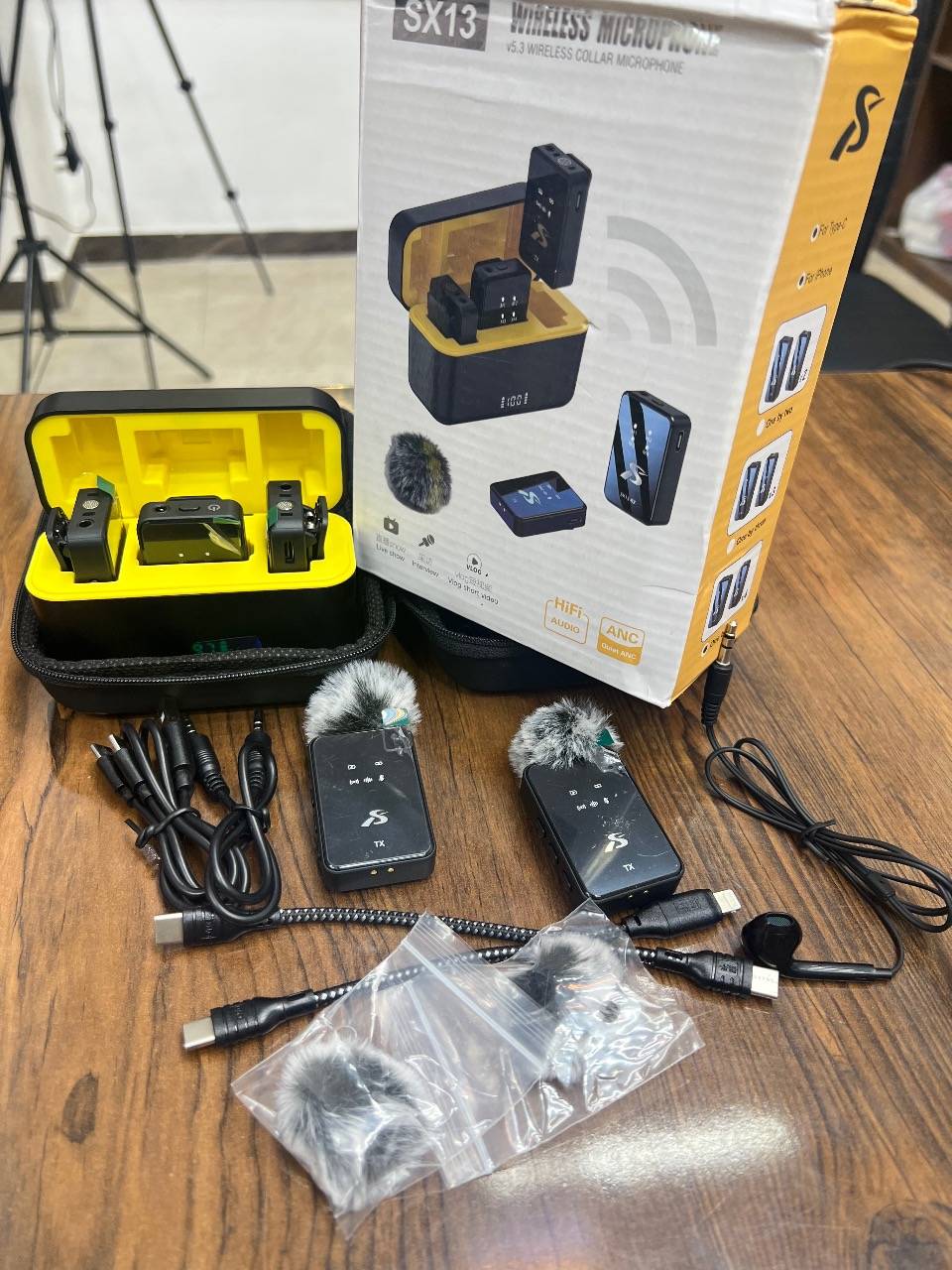 میکروفون 4تایی SX13 4-in-1